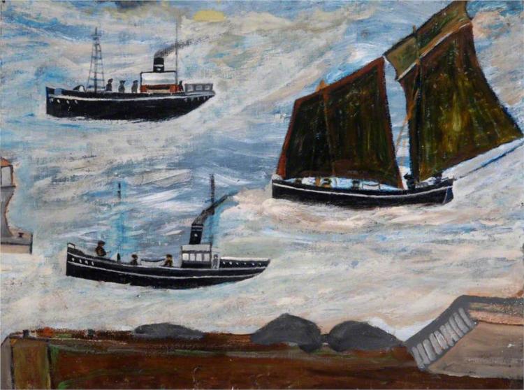 Boats - Alfred Wallis