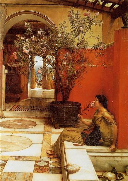 Олеандр, 1882 - Лоуренс Альма-Тадема