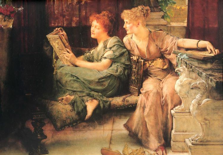 Comparisons, 1892 - Sir Lawrence Alma-Tadema - WikiArt.org