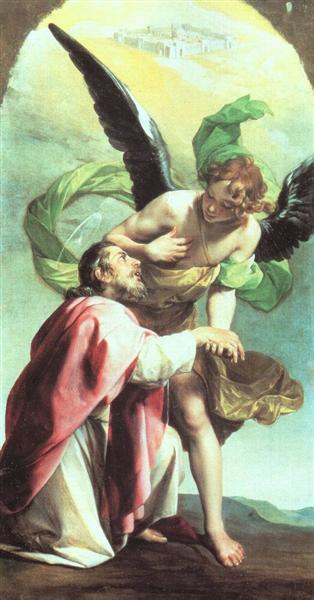 Saint John the Evangelist's Vision of Jerusalem, 1635 - Alonzo Cano