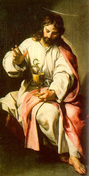 St. John the Evangelist and the Poisoned Cup, c.1637 - Alonso Cano