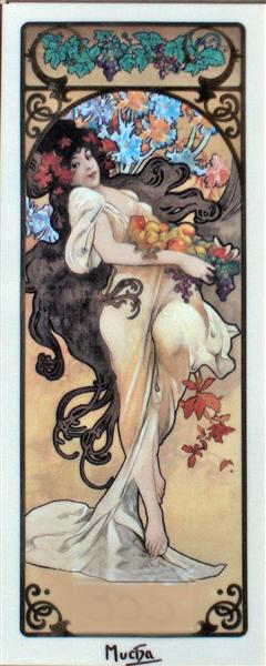 Amethyst, 1897 - Alfons Mucha