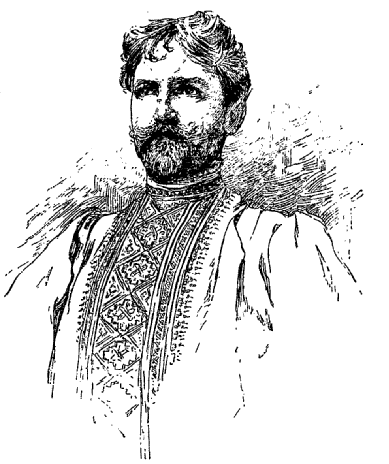 Portrait of Mucha by itself, 1897 - Alphonse Mucha