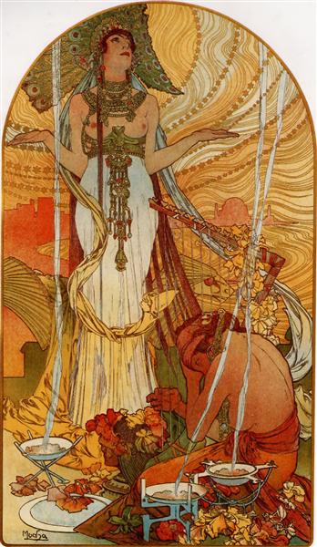 Salammbô, 1896 - Alfons Mucha