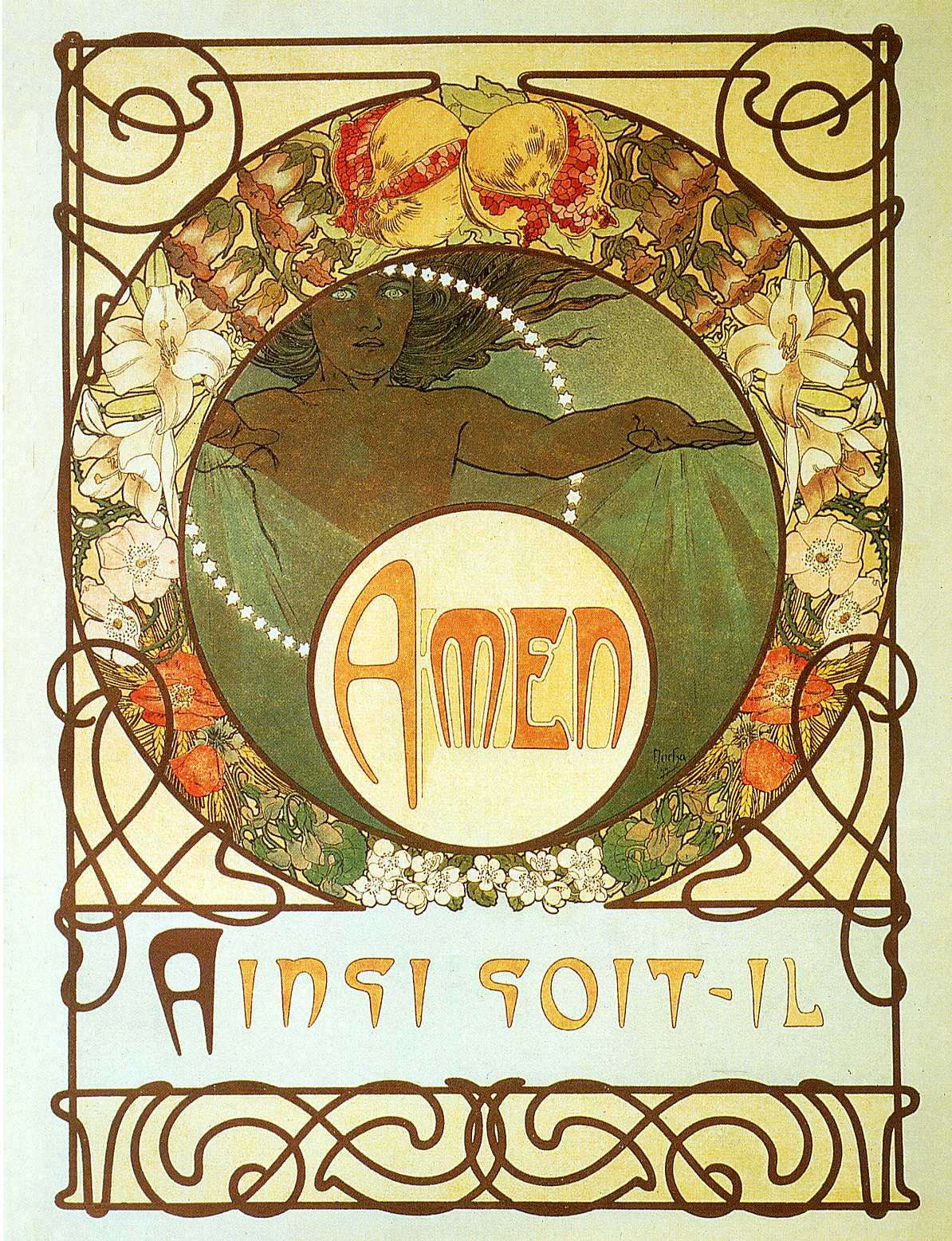 The Pater, 1899 - Alphonse Mucha - WikiArt.org