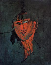 A Head - Amedeo Modigliani
