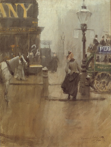 Impressions of London, 1890 - Андерс Цорн