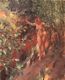 Sable rouge - Anders Zorn