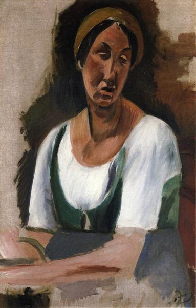 Bust of a Woman, c.1914 - Andre Derain