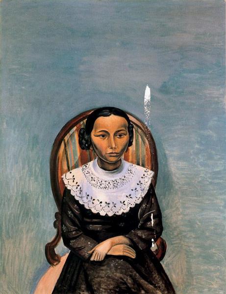 Portrait of a Young Girl in Black, c.1914 - Andre Derain