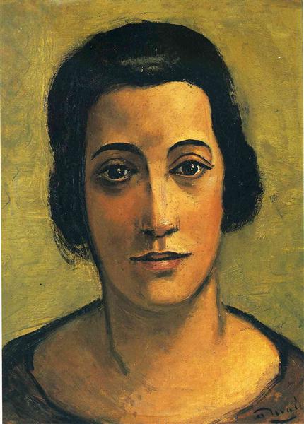 Portrait of Madame Carco - Andre Derain - WikiArt.org