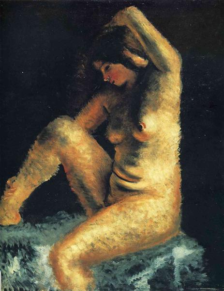 The beautiful model, 1923 - Andre Derain