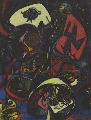 Meditation of the Painter, 1943 - Андре Массон