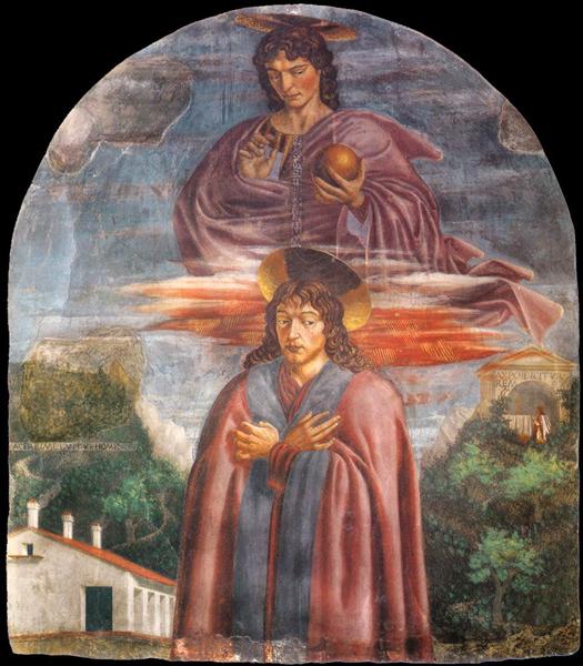 St. Julian and the Redeemer, c.1453 - 安德里亞·德爾·卡斯塔紐