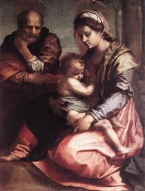 Holy Family (Barberini) - Андреа дель Сарто