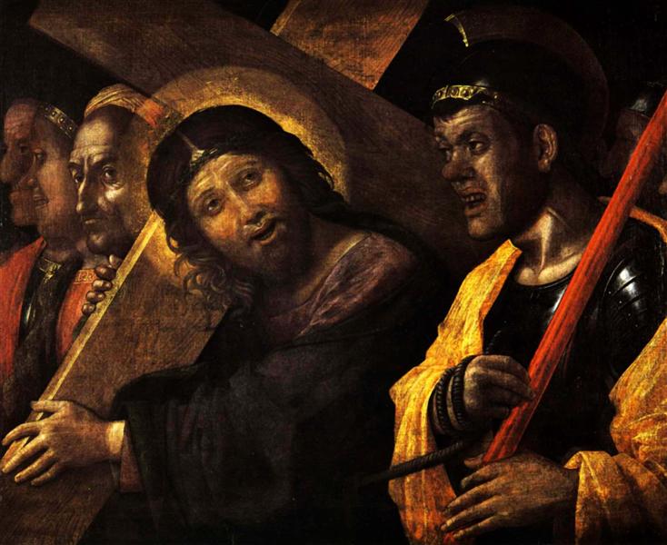 Christ Carrying the Cross, 1505 - Андреа Мантенья