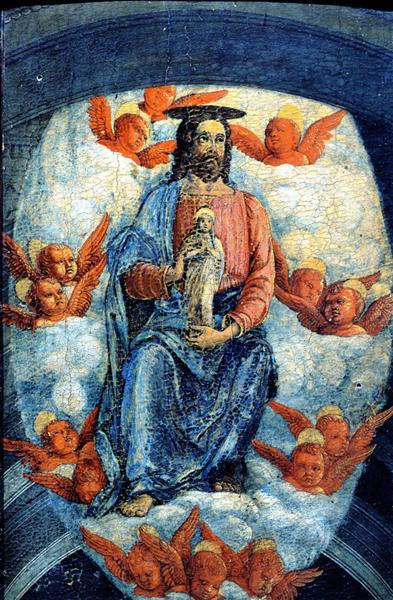 Christ with the soul of the Virgin, 1454 - 1506 - Андреа Мантенья