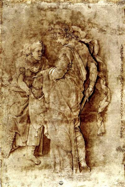 Judith with the Head of Holofernes, 1490 - 1495 - Андреа Мантенья