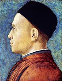 Porträt eines Mannes - Andrea Mantegna