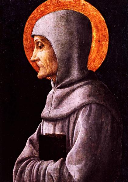 Святий Бернардин Сієнський, 1450 - Андреа Мантенья