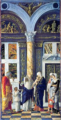 La Circoncision et la Présentation au temple - Andrea Mantegna