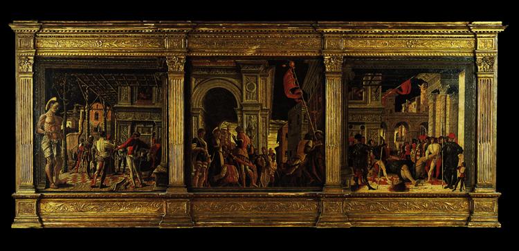 Мученицька смерть святого Христофора, 1451 - 1506 - Андреа Мантенья