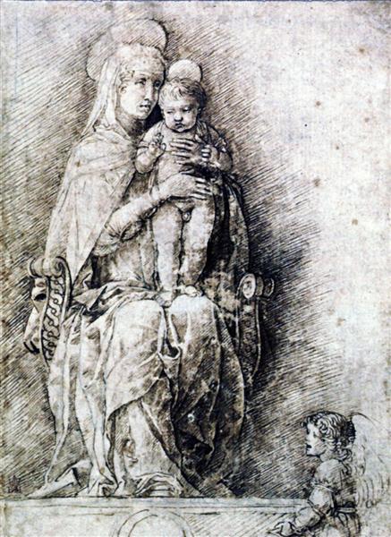 Virgin and Child, 1478 - 1490 - Andrea Mantegna