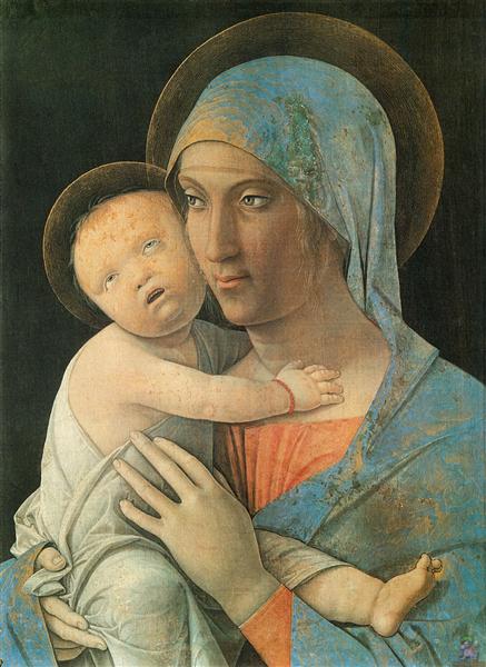 Богородиця з Немовлям, 1480 - 1495 - Андреа Мантенья