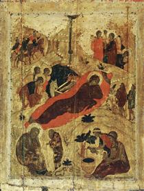 Birth of Christ - Andrei Rublev