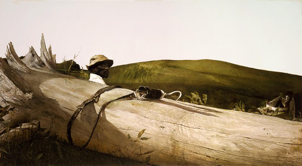 Field Hand (recto), 1985 - Andrew Wyeth