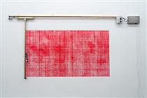 Constructostrato Drawing Machine Red - Angela Bulloch