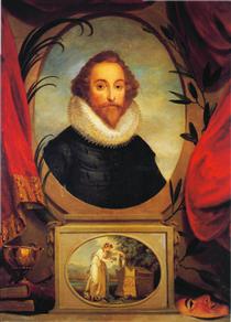 Ideal portrait of Shakespeare - Ангеліка Кауфман