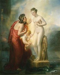 Pygmalion et Galatée - Anne-Louis Girodet de Roussy-Trioson