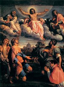 Christ in Glory - Annibale Carracci