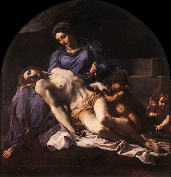 Pieta, 1599 - 1600 - Аннибале Карраччи