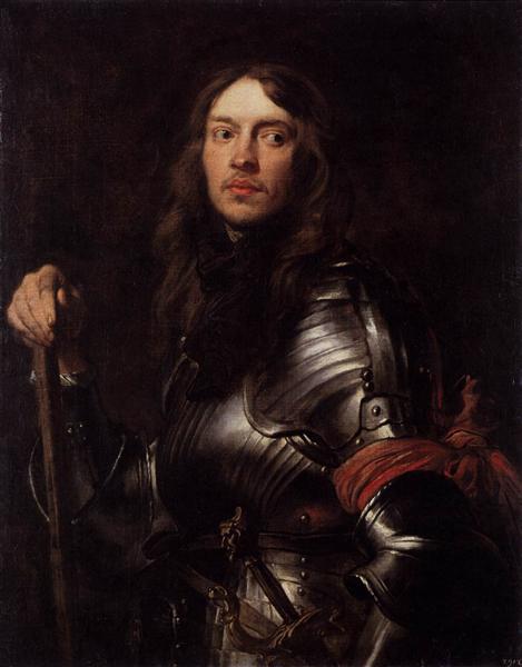 Portrait of a Man in Armour with Red Scarf, 1625 - 1627 - Anthony van Dyck