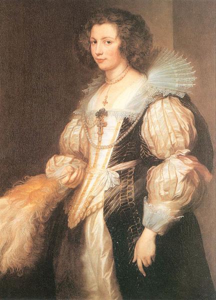 Портрет Марии Луизы де Тасси, 1629 - Антонис ван Дейк