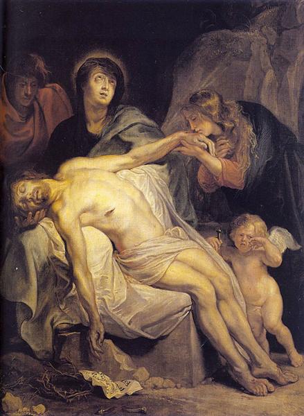 Оплакивание Христа, 1618 - 1620 - Антонис ван Дейк