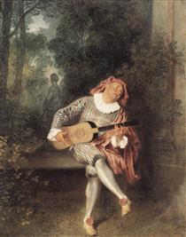 Mezzetin - Antoine Watteau