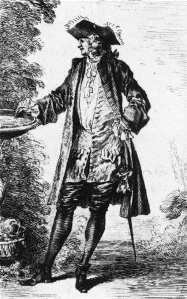 Standing Man - Antoine Watteau