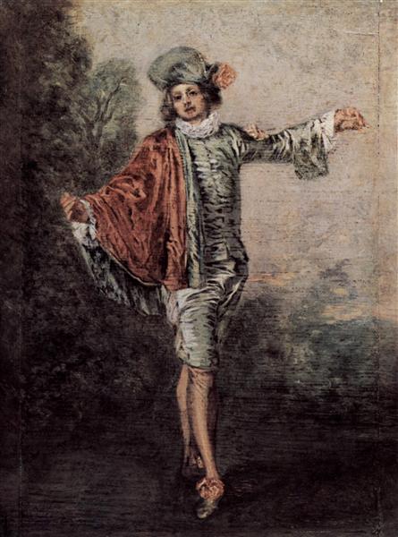 The Casual Lover, 1716 - Antoine Watteau