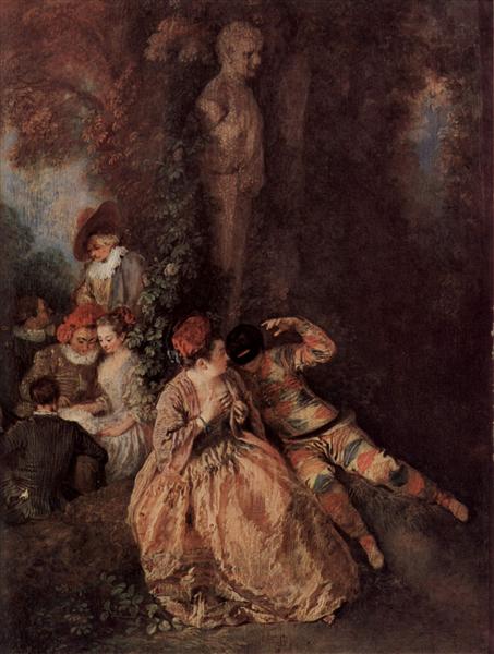 The Harlequin, c.1716 - Antoine Watteau
