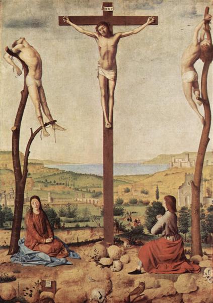 The Antwerp Crucifixion, 1475 - Antonello da Messina