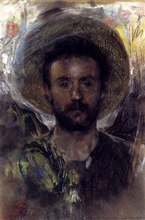 Self-­portrait - Антонио Манчини