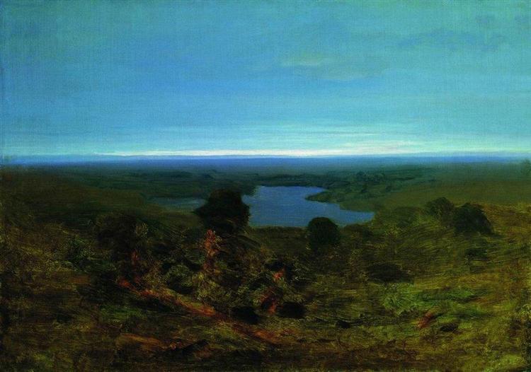 Lake. Evening - Arkhyp Kuindzhi