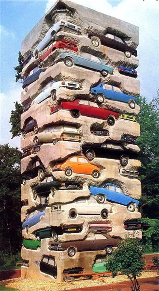 Long-term parking, 1982 - Arman