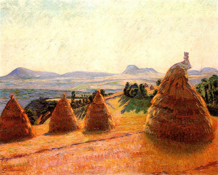 Plateau Bromont at Pontgibaud (Puy de Dôme), 1890 - Арман Гийомен