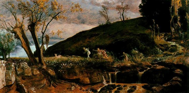 Полювання Діани, 1896 - Арнольд Беклін