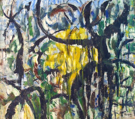 Untitled Landscape, Woodstock (No.414), 1964 - Артур Пинаджян