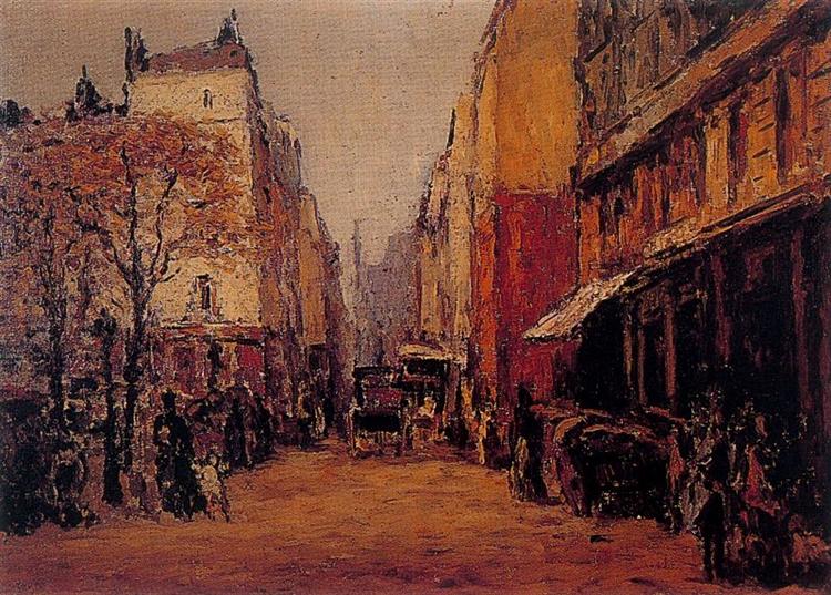 Rue Moufetard (París), 1945 - Артуро Соуто